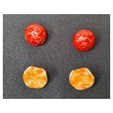 Collection of Avon Vintage Clip-On Earrings - Inc VTG Avon