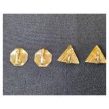 Collection of Vintage Gold Tone and Silver Tone Clip-On Earrings - Inc VTG Avon