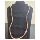 Set of Unique Handcrafted Necklaces and 1 Wooden Bracelet