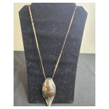 Set of Unique Handcrafted Necklaces and 1 Wooden Bracelet