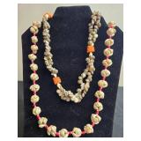 Collection of Assorted Beaded Necklaces