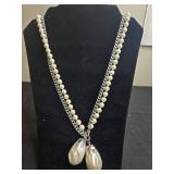 Collection of Costume Jewelry with Necklaces, Earrings, and Bracelets - display not inc