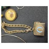 Collection of Costume Jewelry with Necklaces, Earrings, and Bracelets - display not inc