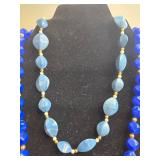 Collection of Beaded Necklaces in Varied Colors and Styles