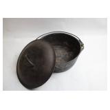 Vintage Cast Iron Dutch Oven with Lid