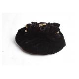 Vintage Carolyne Barton Velvet Evening Clutch Purse