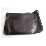 Vintage Genuine Leather Bag with Cheetah Print Design