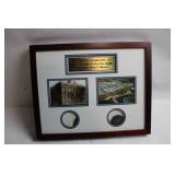 Twin Cities Assembly Plant Commemorative Framed Plaque with Coins