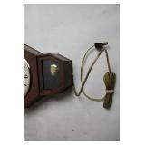 Vintage Spartus Electric Hexagon Wall Clock