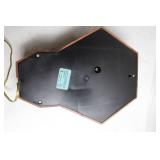 Vintage Spartus Electric Hexagon Wall Clock