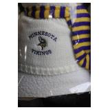 18" NFL Team Snowman with Minnesota Vikings Embroidered Sweater