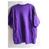 Minnesota Vikings Triple Threat T-Shirt in Purple Size XL