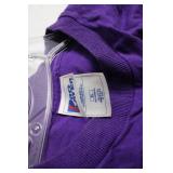 Minnesota Vikings Triple Threat T-Shirt in Purple Size XL