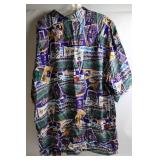 NFL Team Apparel XXL Minnesota Vikings Hawaiian Shirt