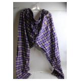 Minnesota Vikings NFL Team Apparel Plaid Pajama Pants - Size 2XL