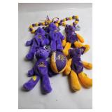 Minnesota Vikings Plush Set with Football and Beaded Necklace