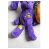 Minnesota Vikings Plush Set with Football and Beaded Necklace