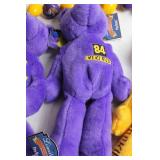 Minnesota Vikings Plush Set with Football and Beaded Necklace