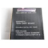 Vikings Magnetic Team Dart Board with 6 Darts