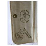 Vintage Pearl Necklace with Sterling Clasp in Gold Pouch