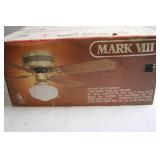 Mark VIII Ceiling Fan with Light and Three Speed Control