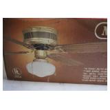 Mark VIII Ceiling Fan with Light and Three Speed Control