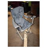 Folding Camping Chair with Cup Holder and Mesh Back