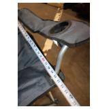 Folding Camping Chair with Cup Holder and Mesh Back