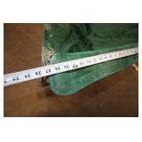 Green Folding Camping Chair with Armrests