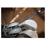 Used Northwestern Golf Club Set with Blue Bag