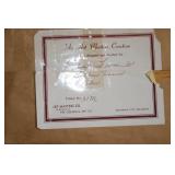 Art Masters Framed Rectangular Mirror with Red and Green Accents