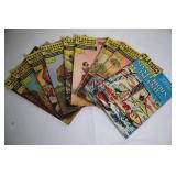 Set of 10 Classics Illustrated Comic Books