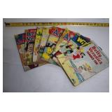 Collection of 9 Vintage Archie Comics Assortment