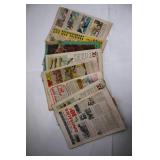 Collection of 10 Vintage Comic Books Including Jerry Lewis, Bob Hope, and Disney Classics