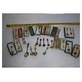 Collection of 24 Souvenir Spoons in Assorted Designs