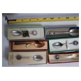 Collection of 24 Souvenir Spoons in Assorted Designs