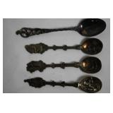 Collection of 24 Souvenir Spoons in Assorted Designs