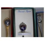 Collection of 24 Souvenir Spoons in Assorted Designs
