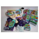 Collection of Assorted Helium Quality Pearlized Balloons with Ribbon