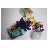 Collection of Assorted Helium Quality Pearlized Balloons with Ribbon