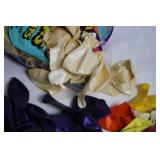 Collection of Assorted Helium Quality Pearlized Balloons with Ribbon