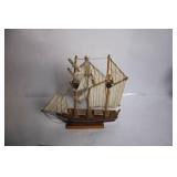 Set of 4 Detailed Model Ships with Historical Designs