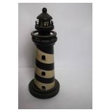 Collection of 8 Decorative Lighthouse Figurines with Varied Designs