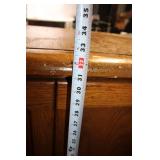 Solid Wood 13-Drawer Cabinet with Double Doors