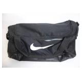 Nike Black Duffel Bag with Logo