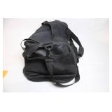 Nike Black Duffel Bag with Logo