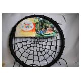Web Swing with Durable Metal Frame for Kids