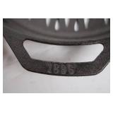 Lodge 1896 Cast Iron Grilling Pan with Perforated Base