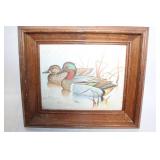 Pair of Framed Paintings by Gregory F. Messler and Another Artist