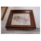Pair of Framed Paintings by Gregory F. Messler and Another Artist